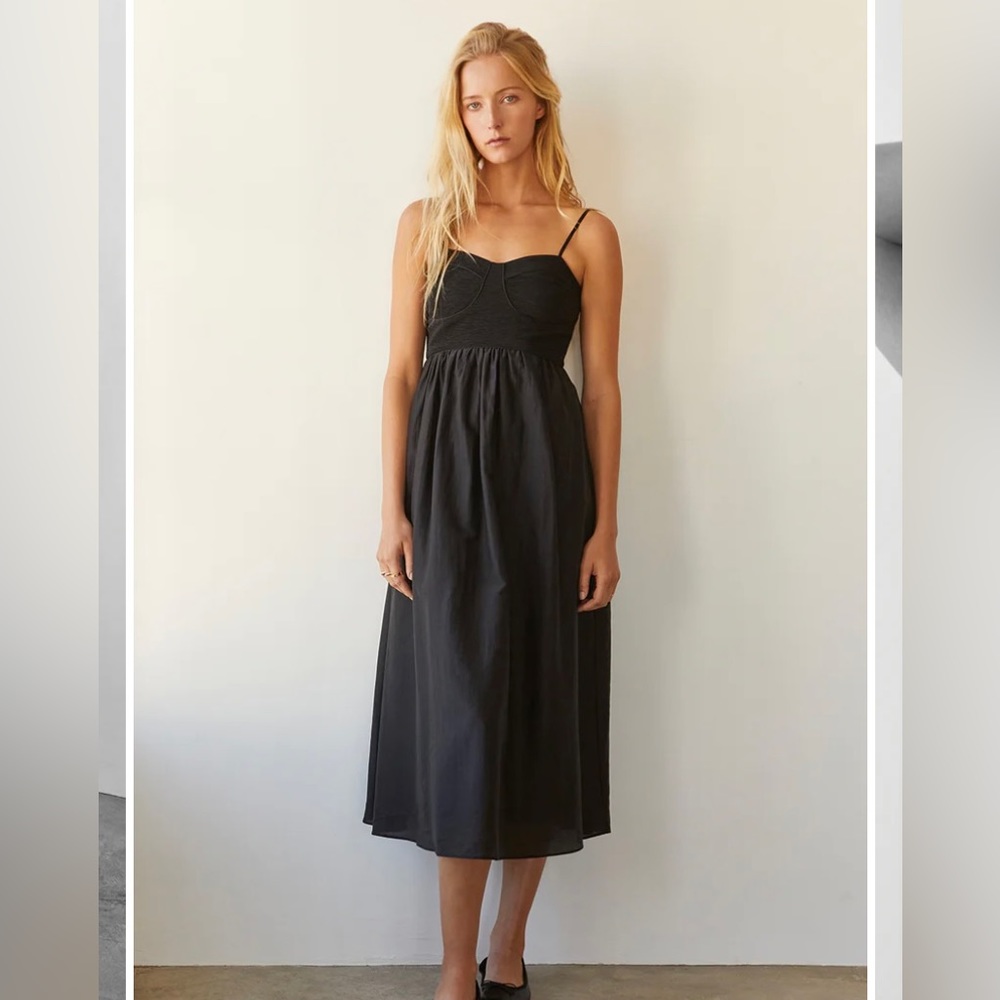 Crescent Porsha Bustier Midi Dress